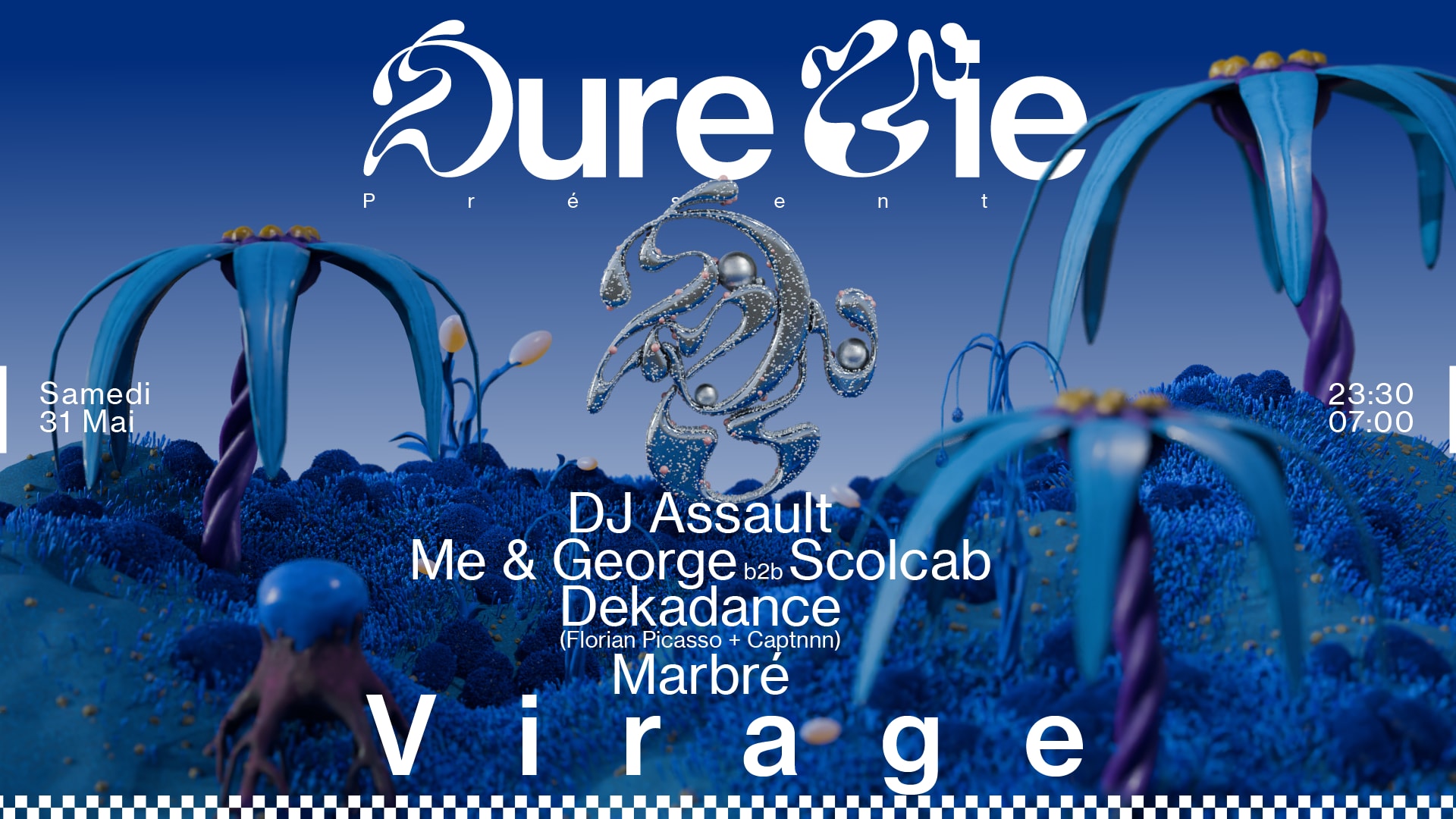 Dure Vie : Dj Assault, Dekadance, Me & George B2b Scolcab