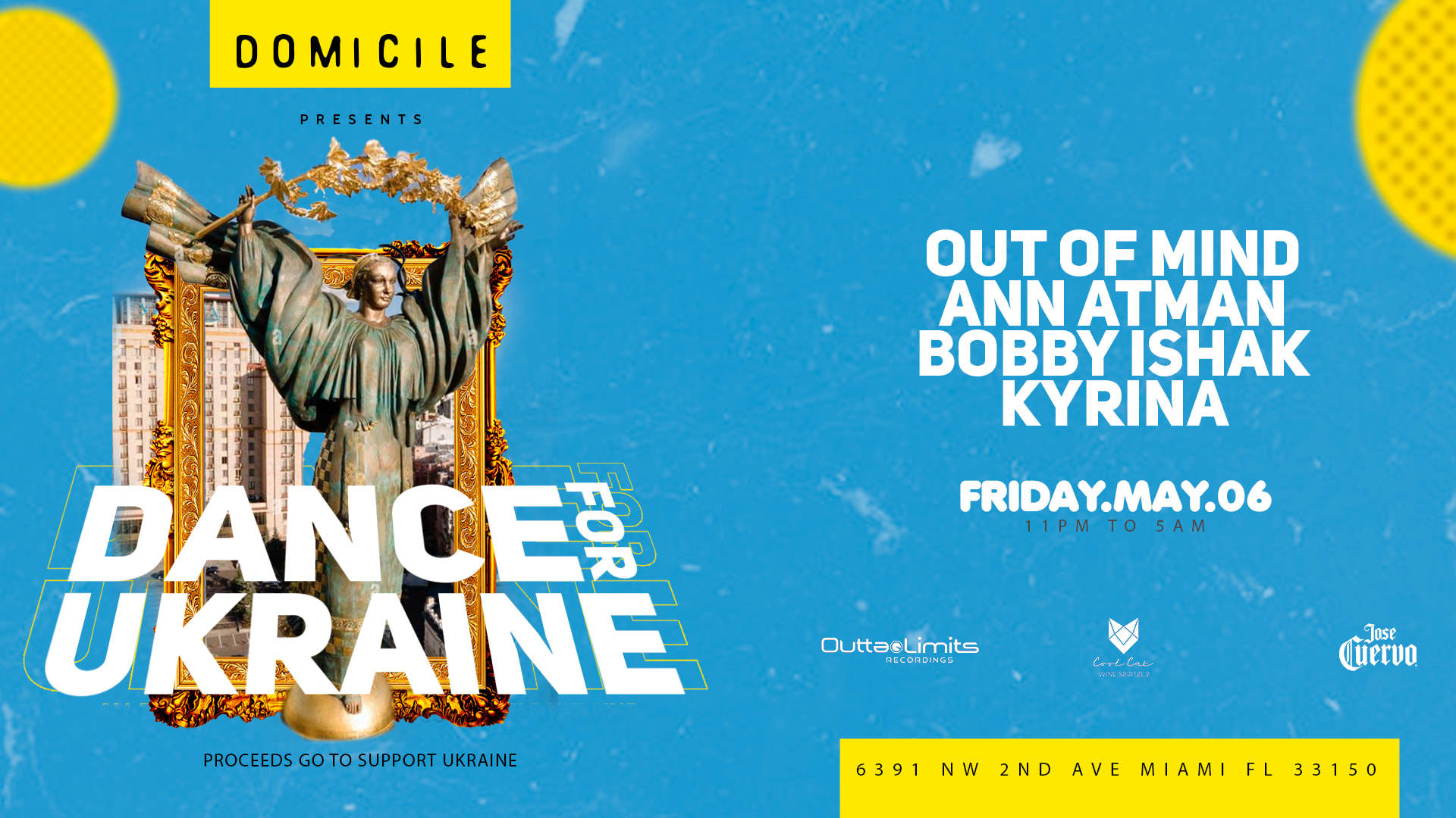 Domicile Presents: Dance For Ukraine