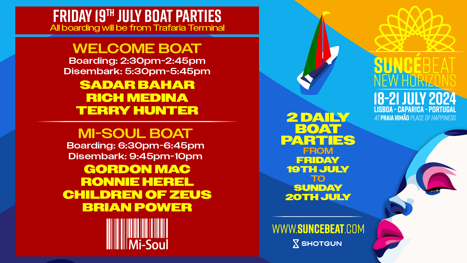 Boat Parties -19 July