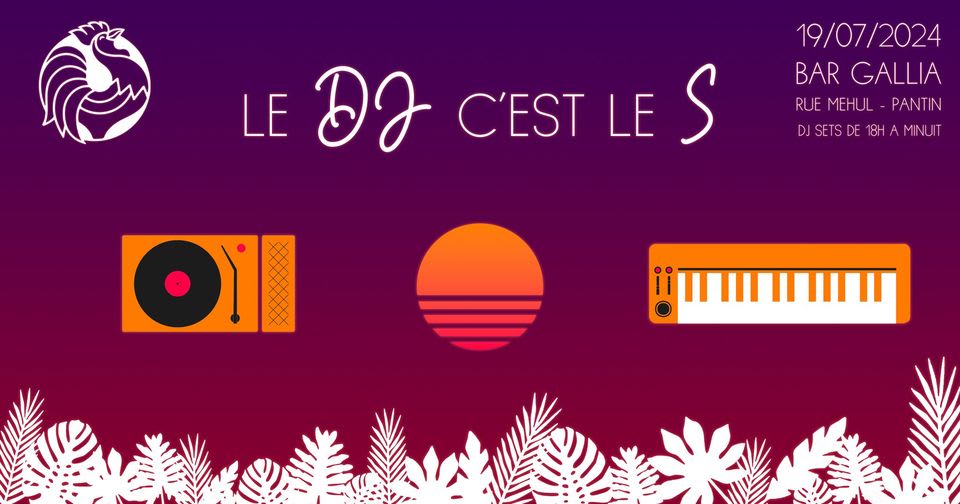Festival Gallia Le Dj C'est Le S-Bleu Saturne/Nouri/Shaarles
