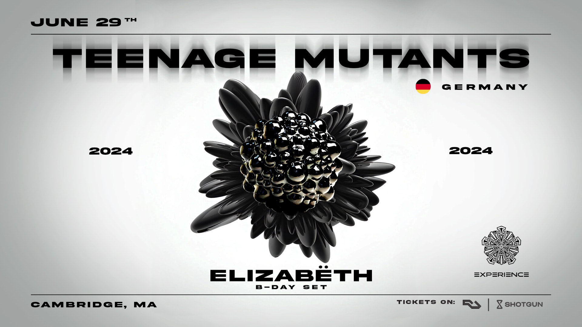 Experience + Teenage Mutants