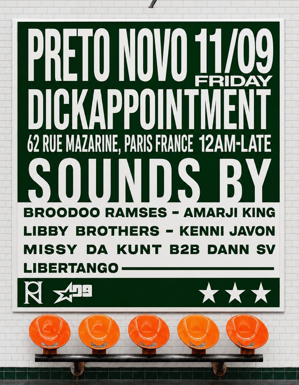 Preto Novo X D*Ck Appointment: Global Black Pride