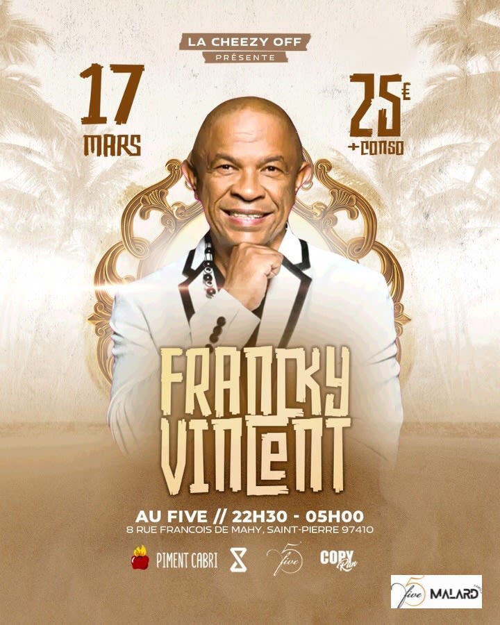 Francky Vincent Show Case Five 