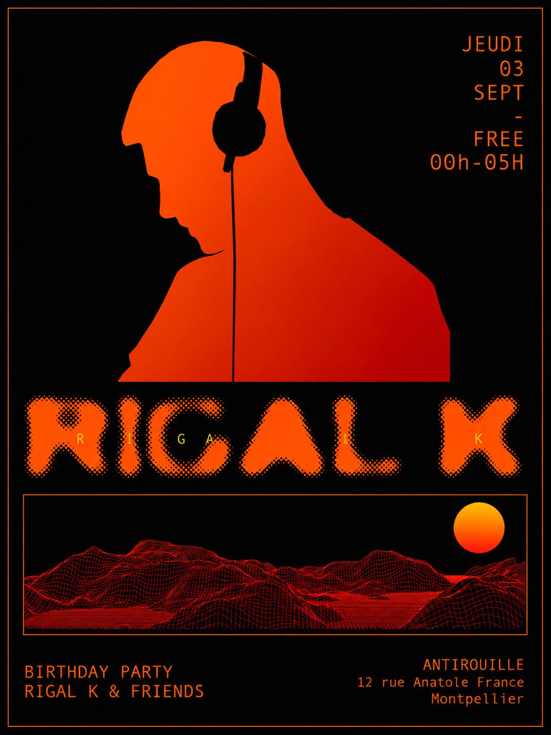Rigal K Birthday Party @Antirouille 03.09.26