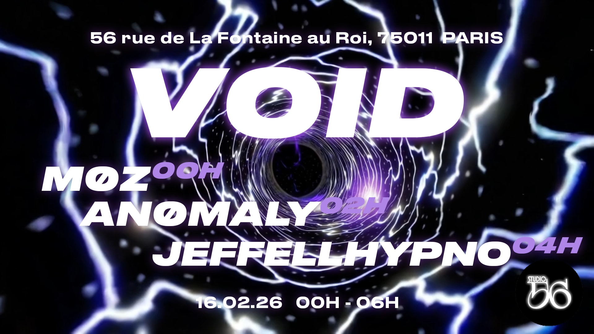 Void W/ Møz , N-Zo, Jeffellhypno