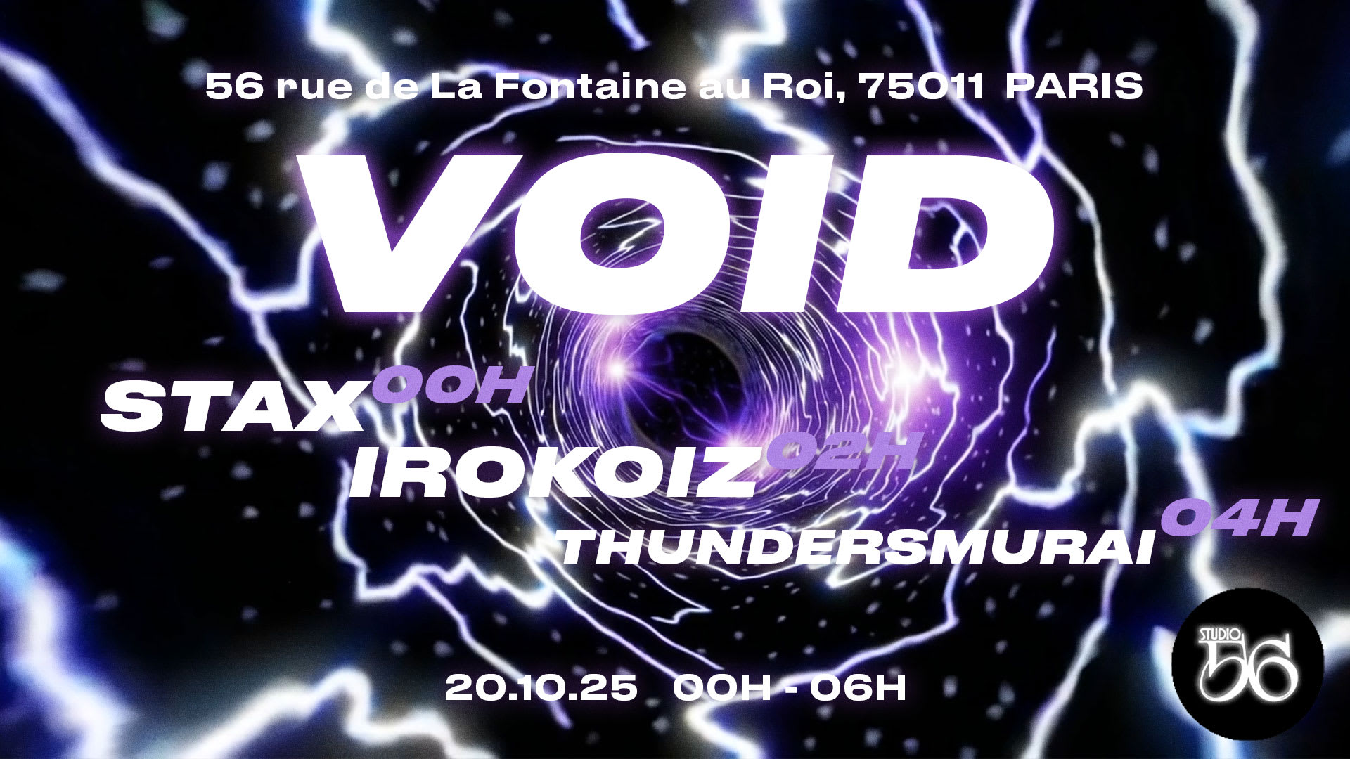 Void W/ Stax , Irokoiz , Thundersmurai