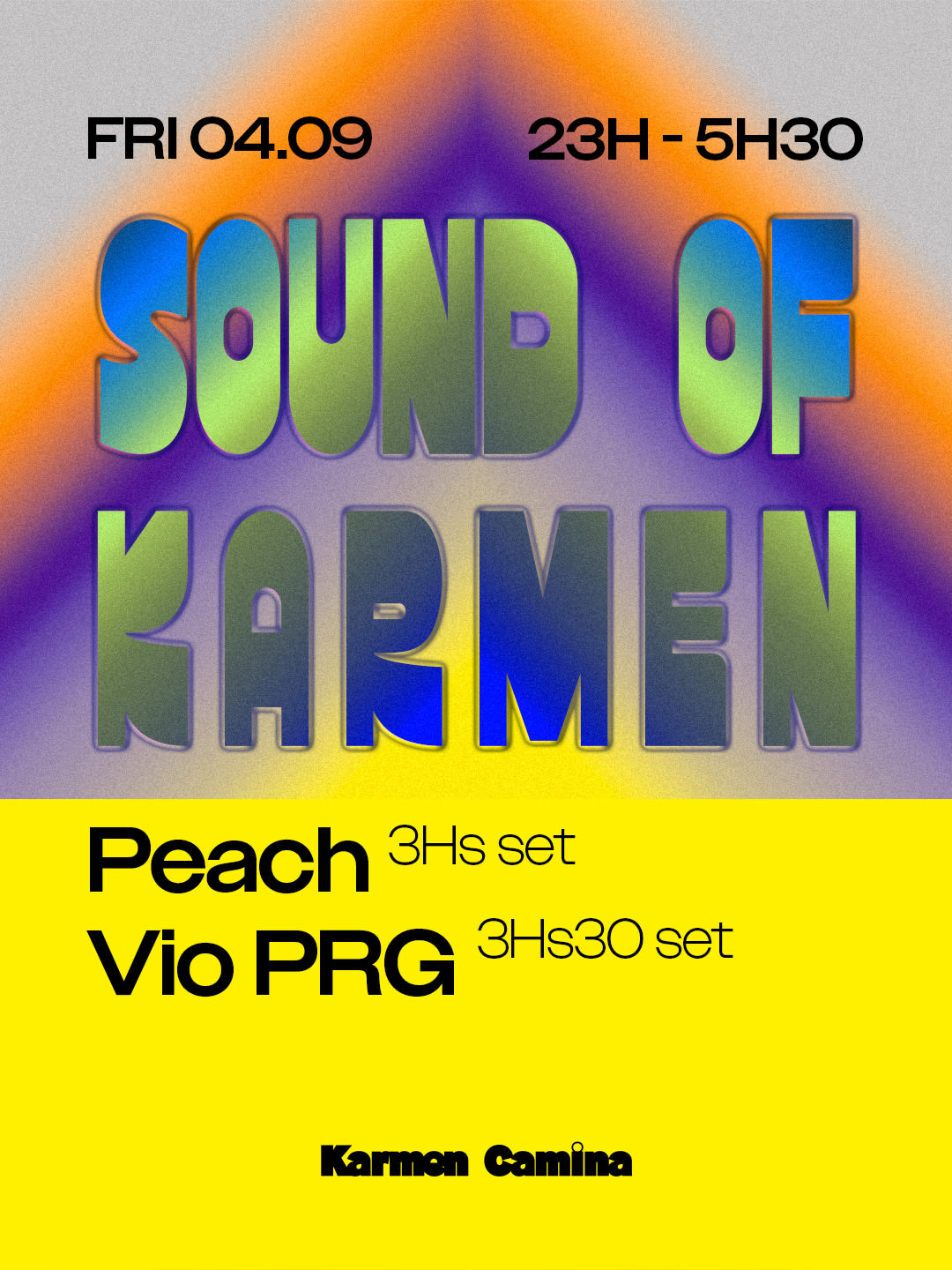 Sound Of Karmen [Peach (3h Set), Vio Prg (3h30 Set)]