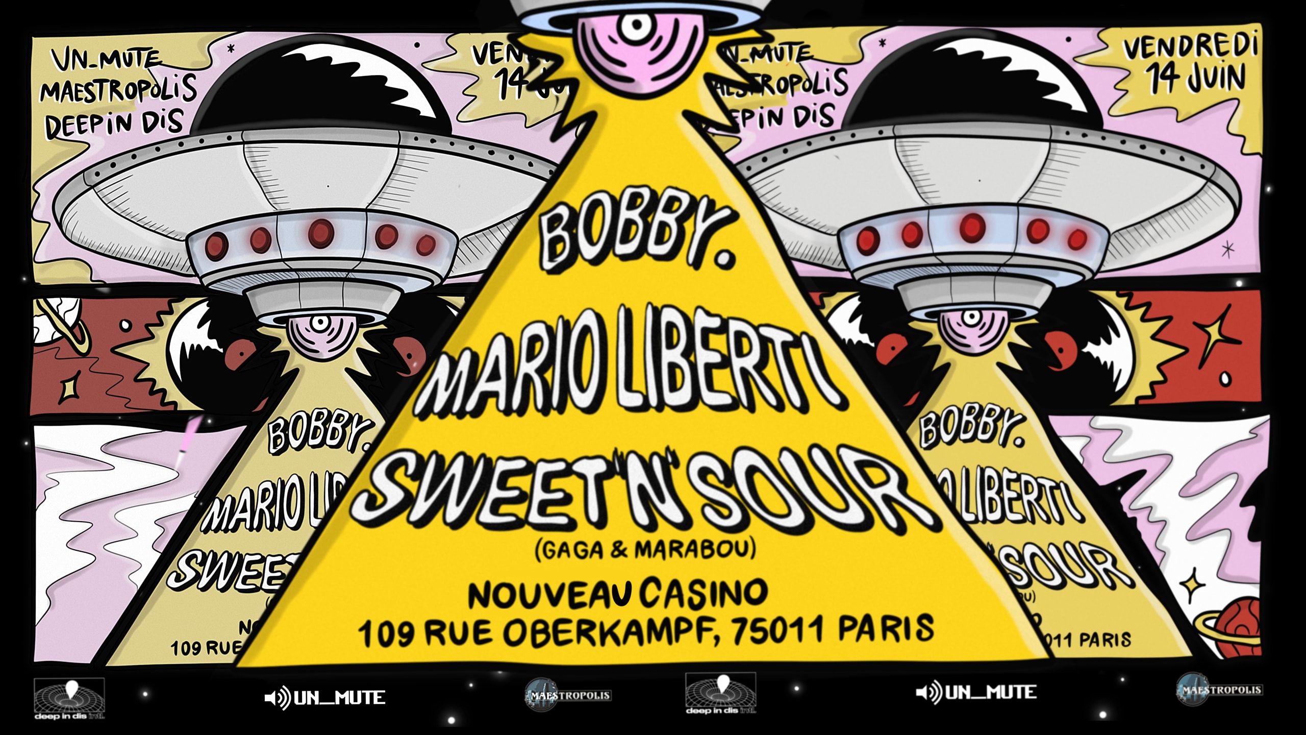 Un_Mute X Maestropolis X Deep In Dis Intl. - @Nouveau Casino