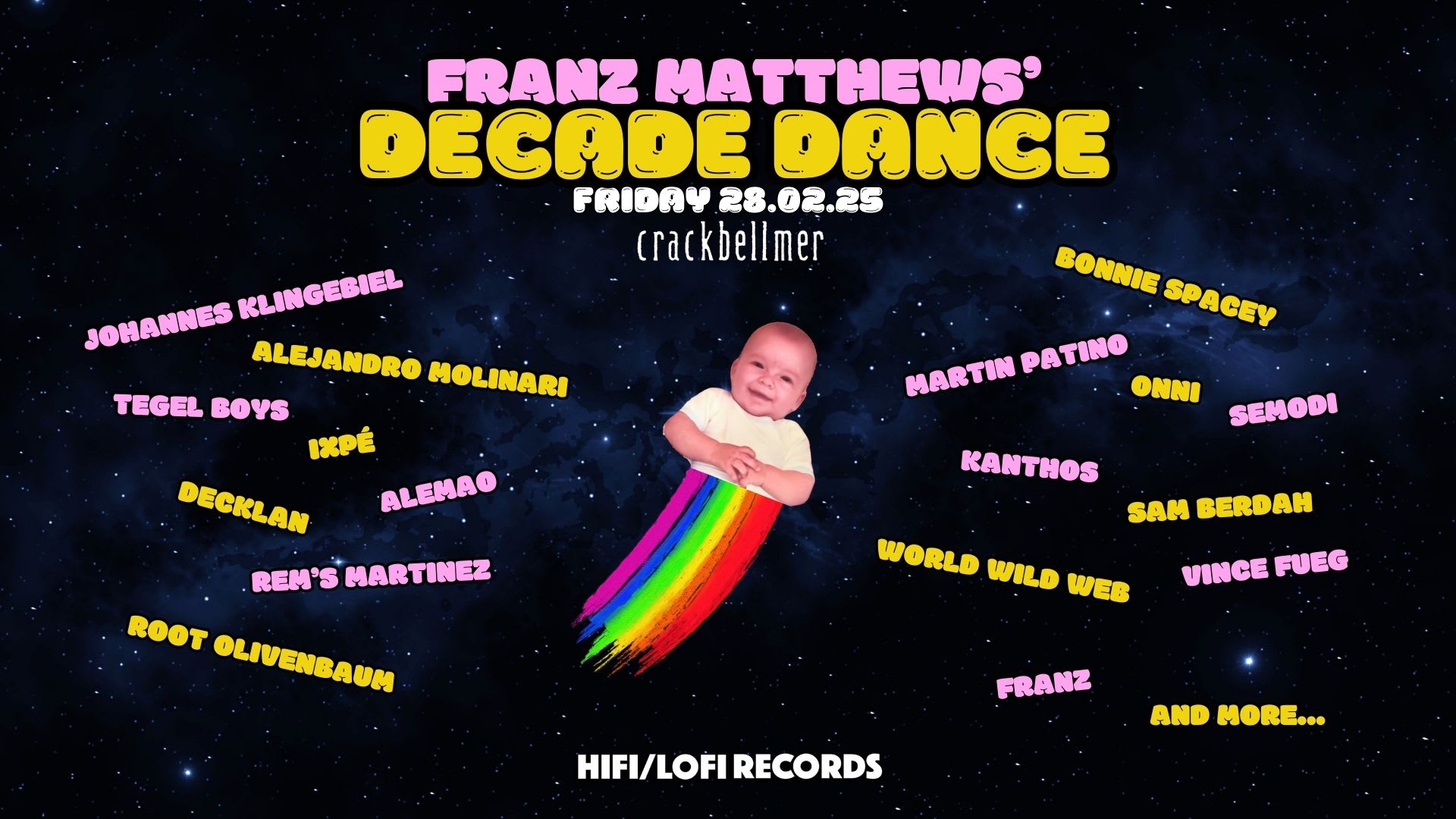 Hifi/Lofi Presents Franz Matthews' Decade Dance