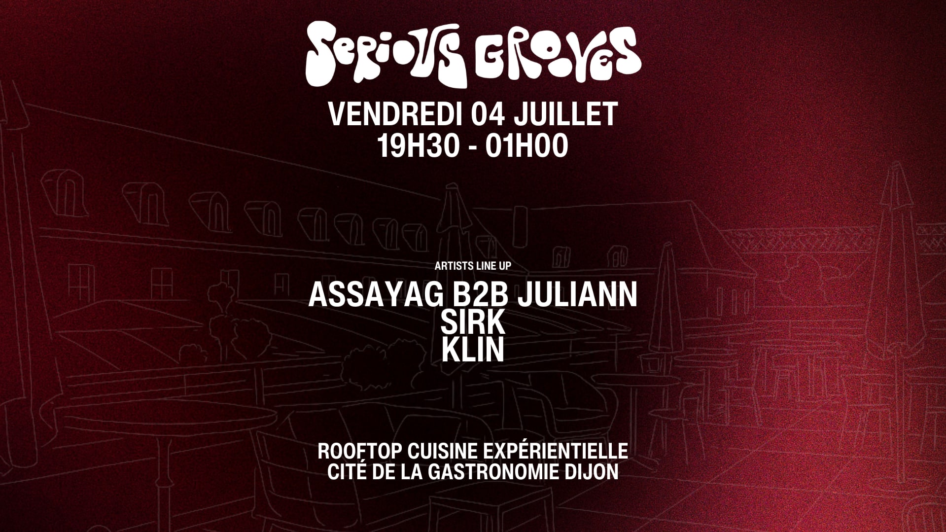 Serious Grooves — Le Rooftop / Assayag Juliann - Sirk - Klin