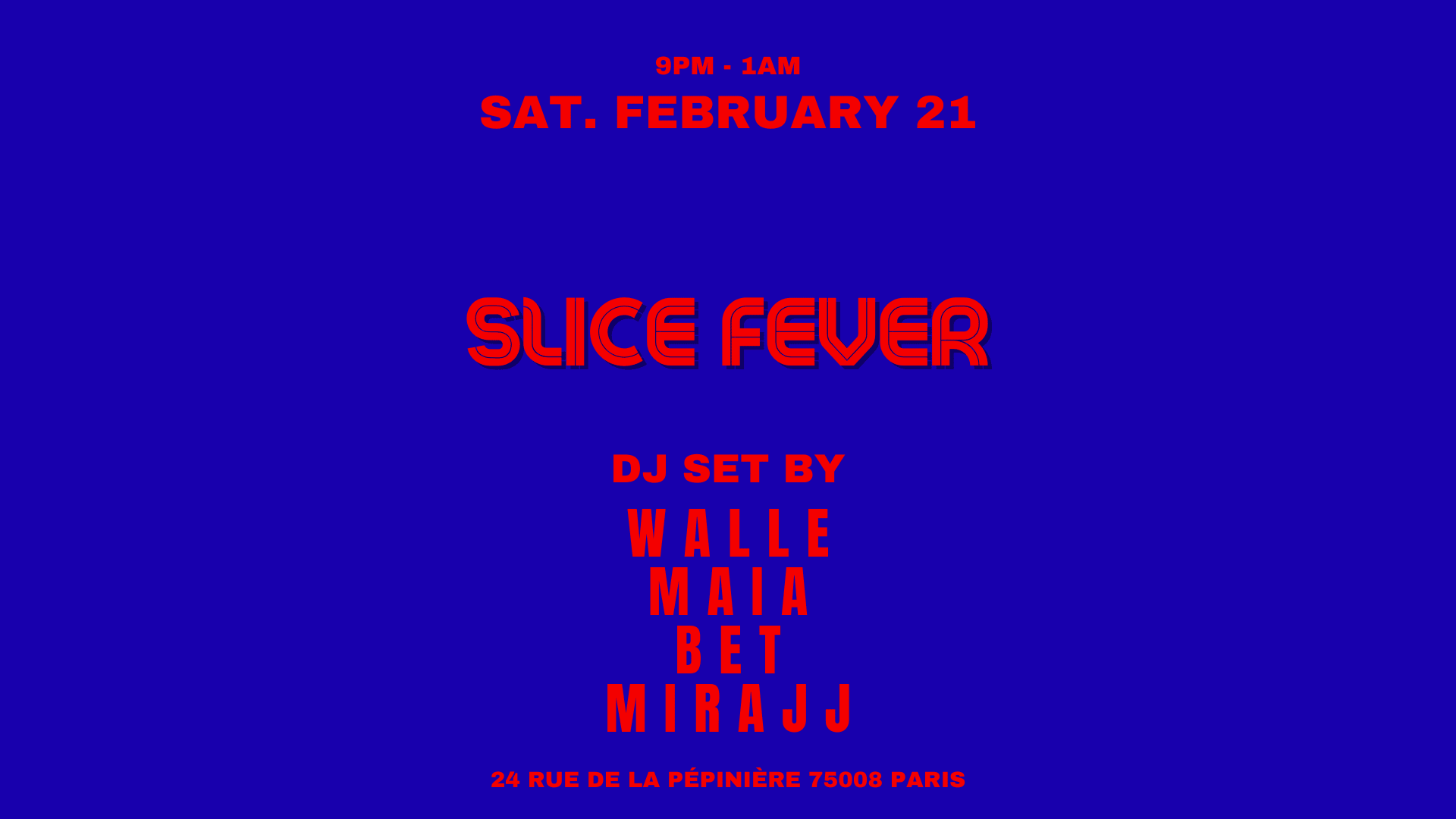 No Rey & Friends@Slice Pizza Club