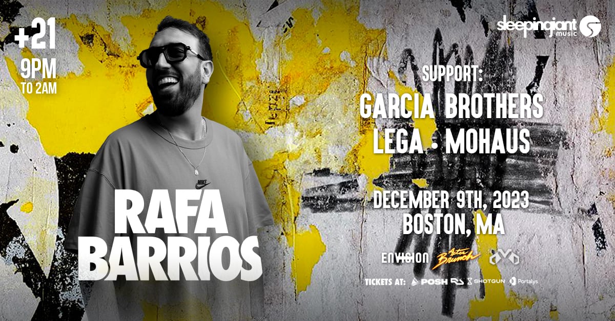 Rafa Barrios In Boston