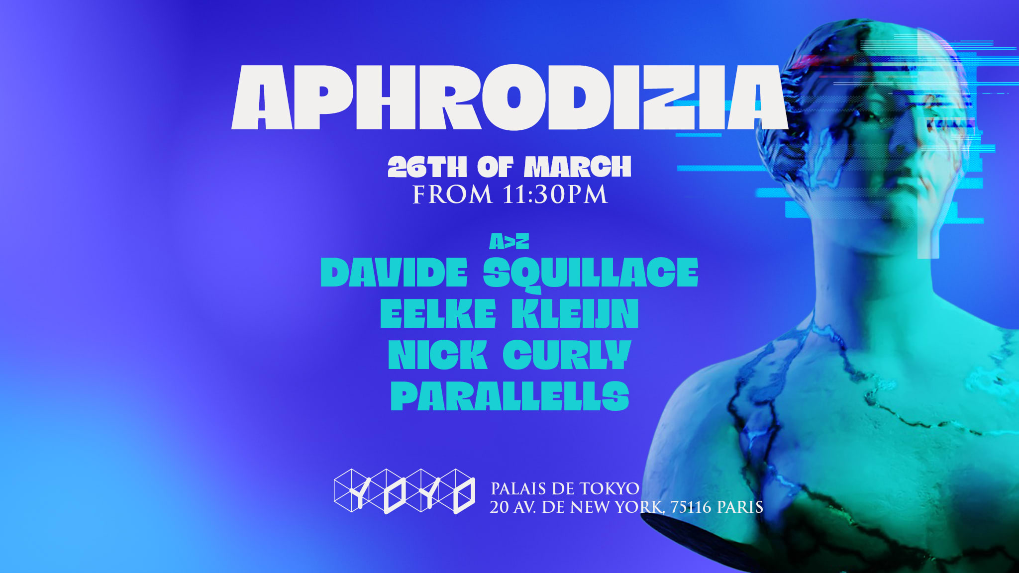 Aphrodizia: Davide Squillace, Eelke Kleijn, Nick Curly, Parallells