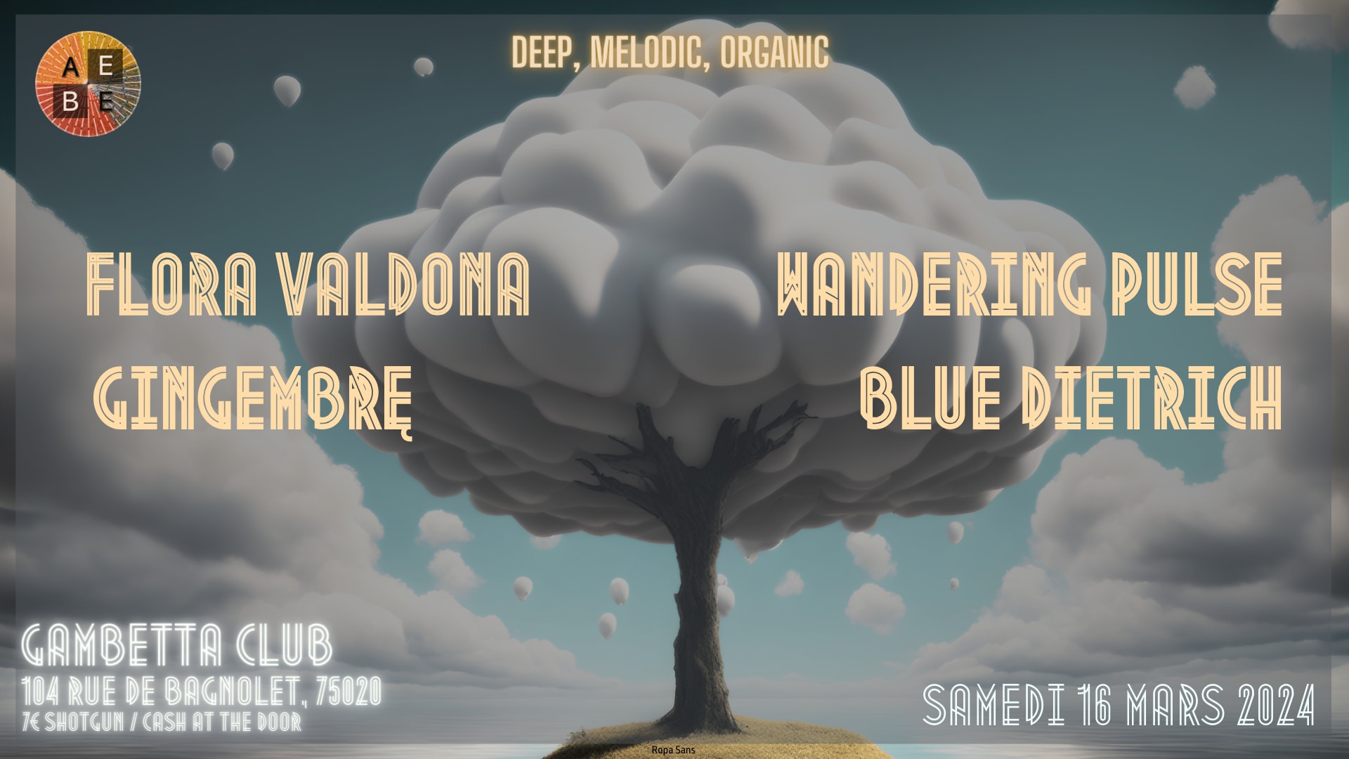 Aebe | Deep Melodic Organic W/ Blue Dietrich, Aebe All Stars