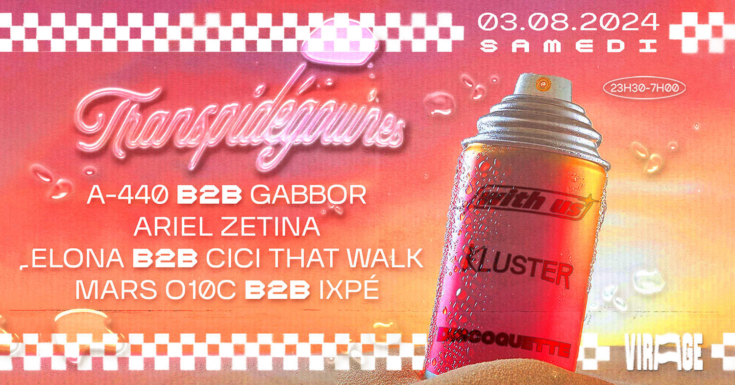Discoquette X Kluster X With Us : Transpidégouines !