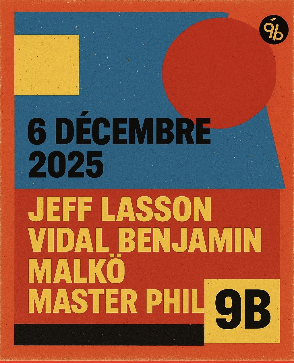 Malkö Invite Jeff Lasson, Vidal Benjamin, Et Master Phil @9b