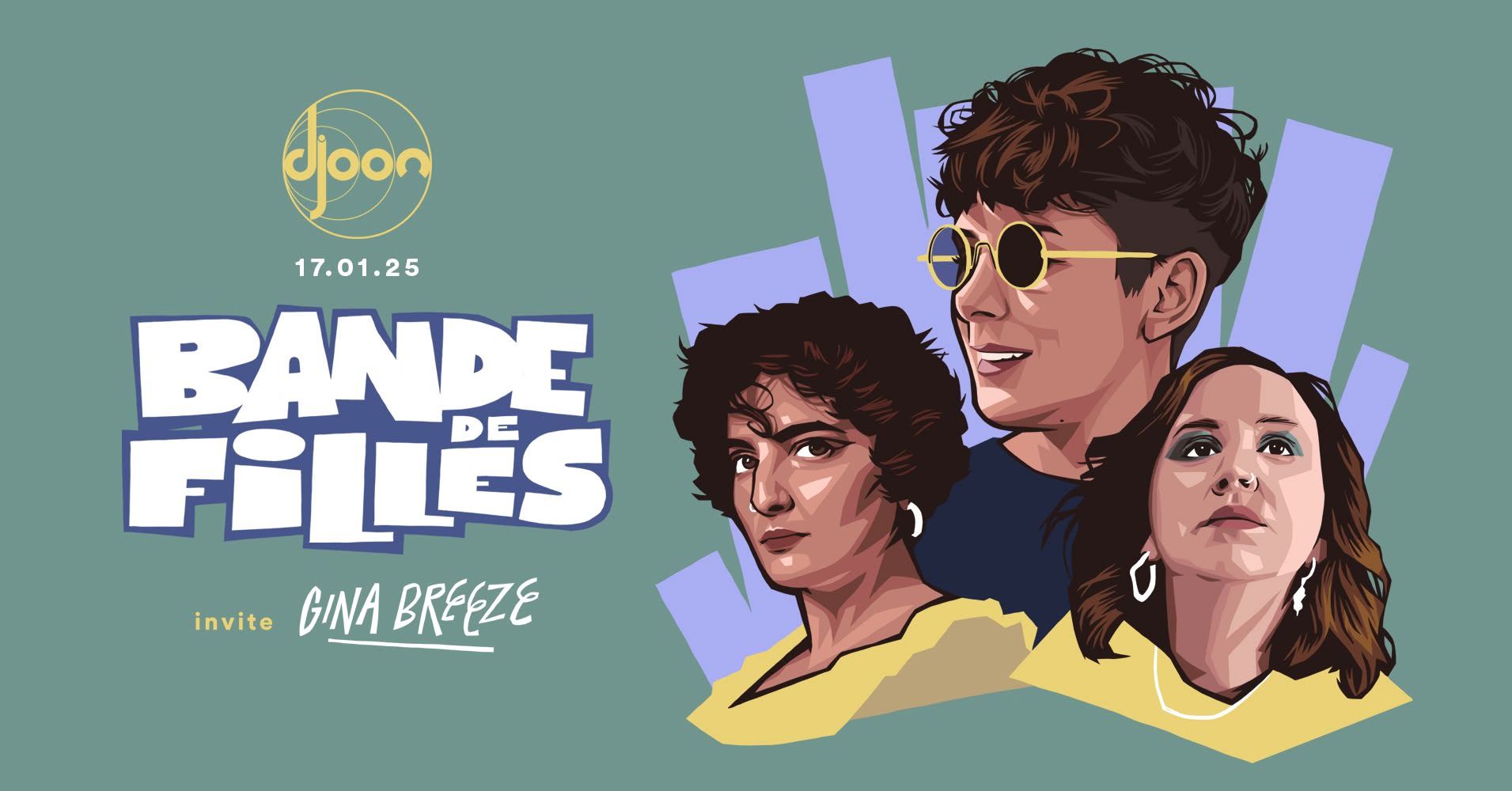 Bande De Filles Invite Gina Breeze