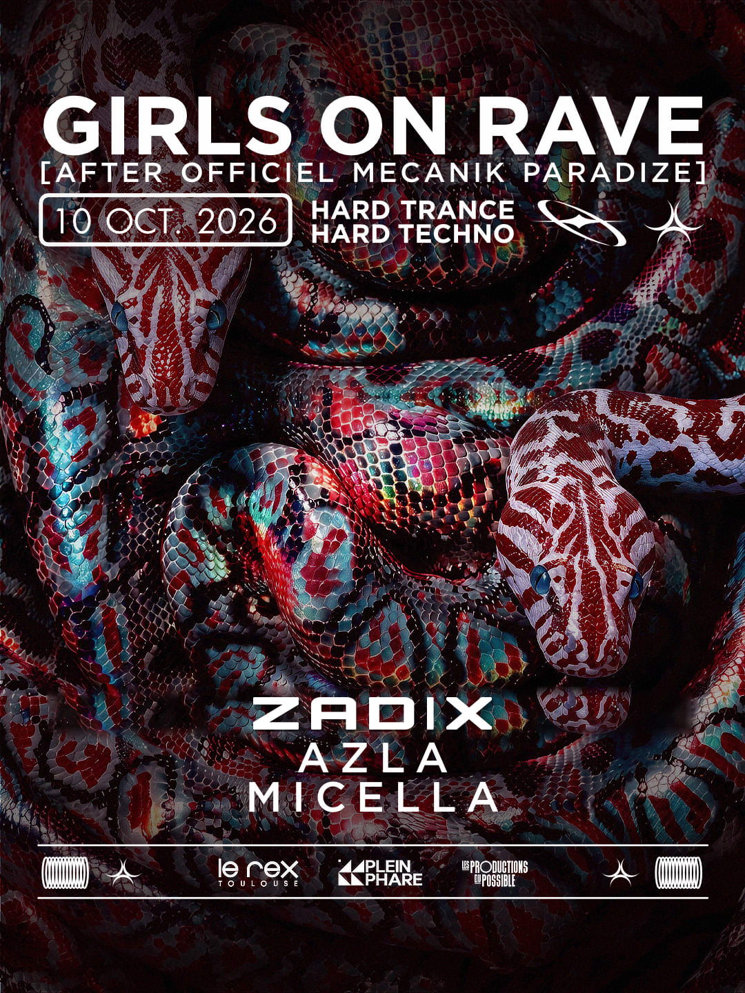 Girls On Rave Inv. Zadix, Azla & Micella