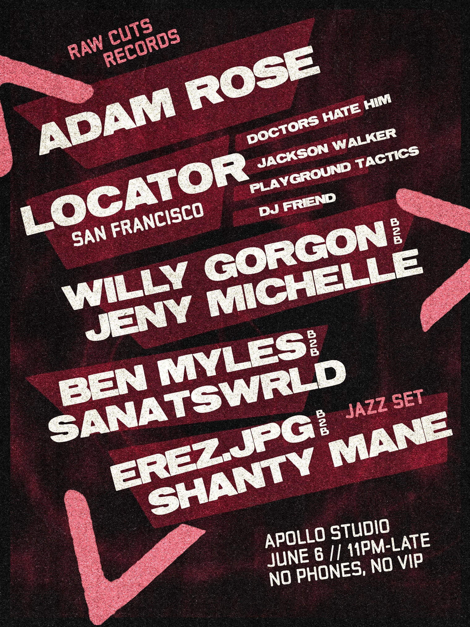 Raw Cuts Records: Adam Rose + Locator