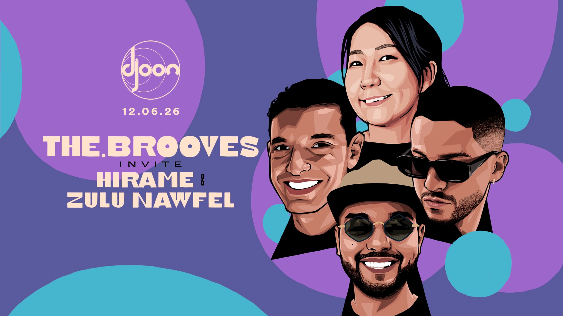 Thebrooves Invite Hirame & Zulu Nawfel