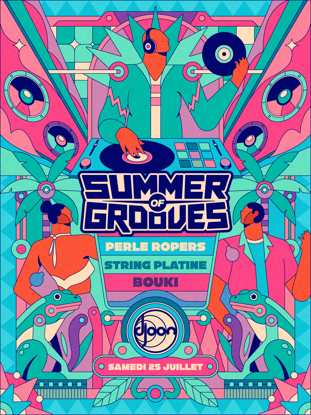 Summer Of Grooves #4 Perle Ropers / String Platine / Bouki