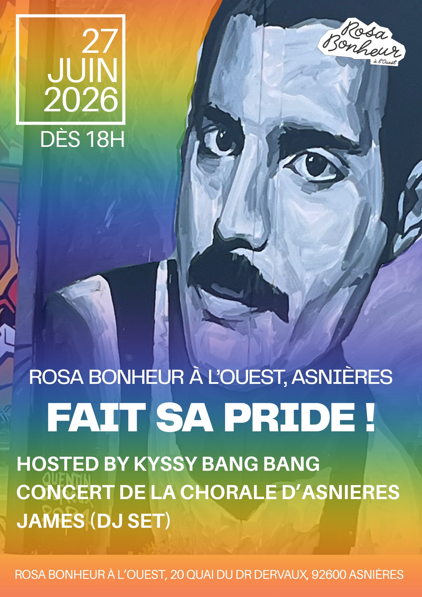 Le Rosa Bonheur À L'ouest Fait Sa Pride !