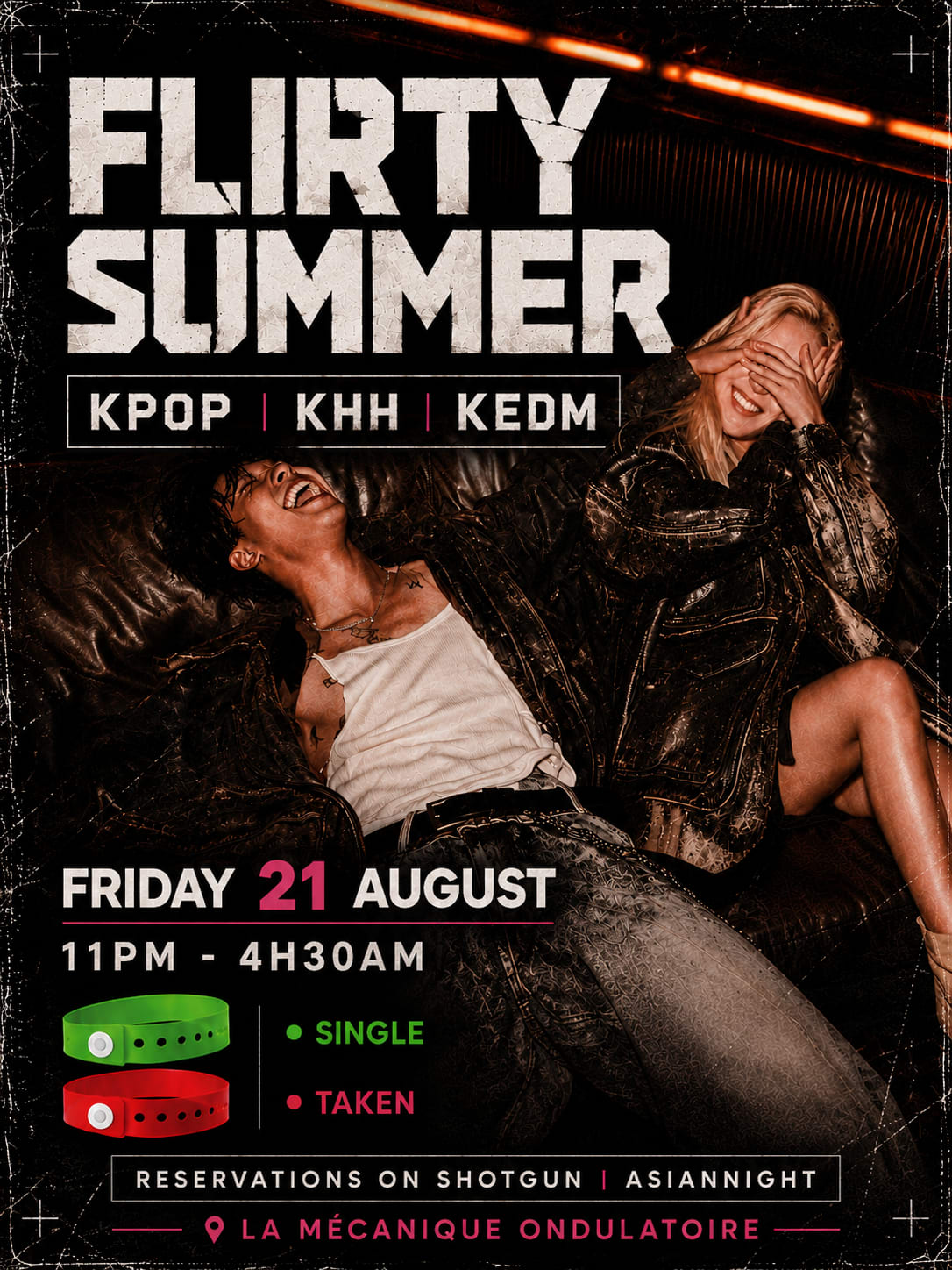 Korean Night - Flirty Summer | Free For Girls