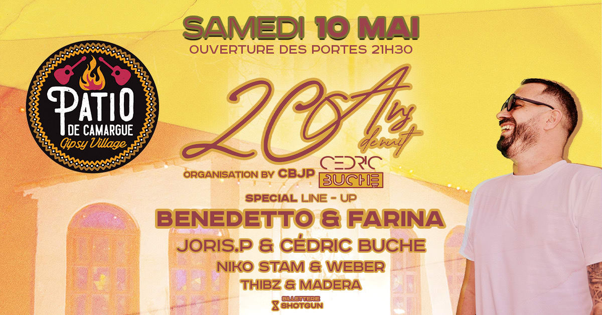 20 Ans De Nuit Cédric Buche