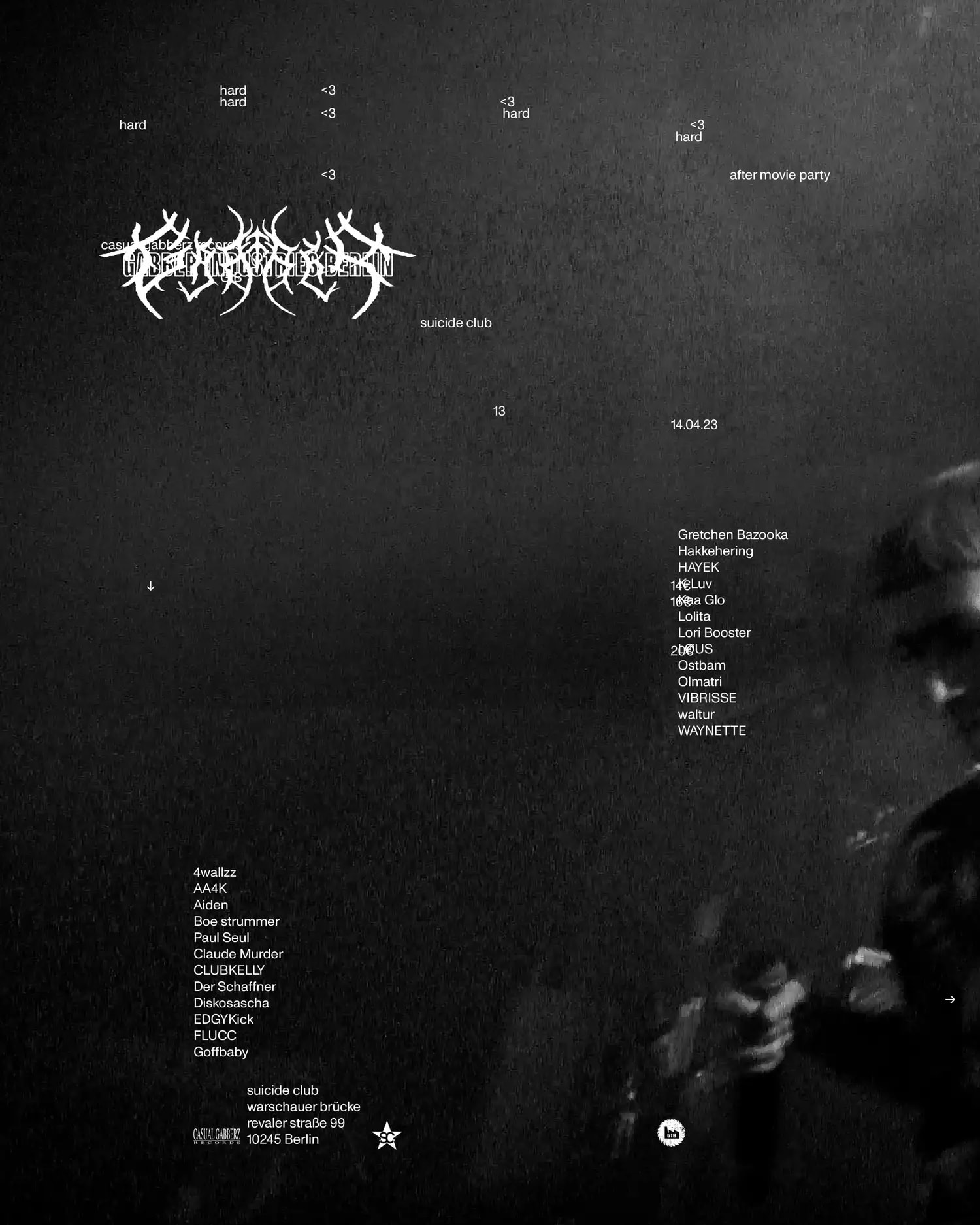 Gib X Casual Gabberz Records Presents 'hard