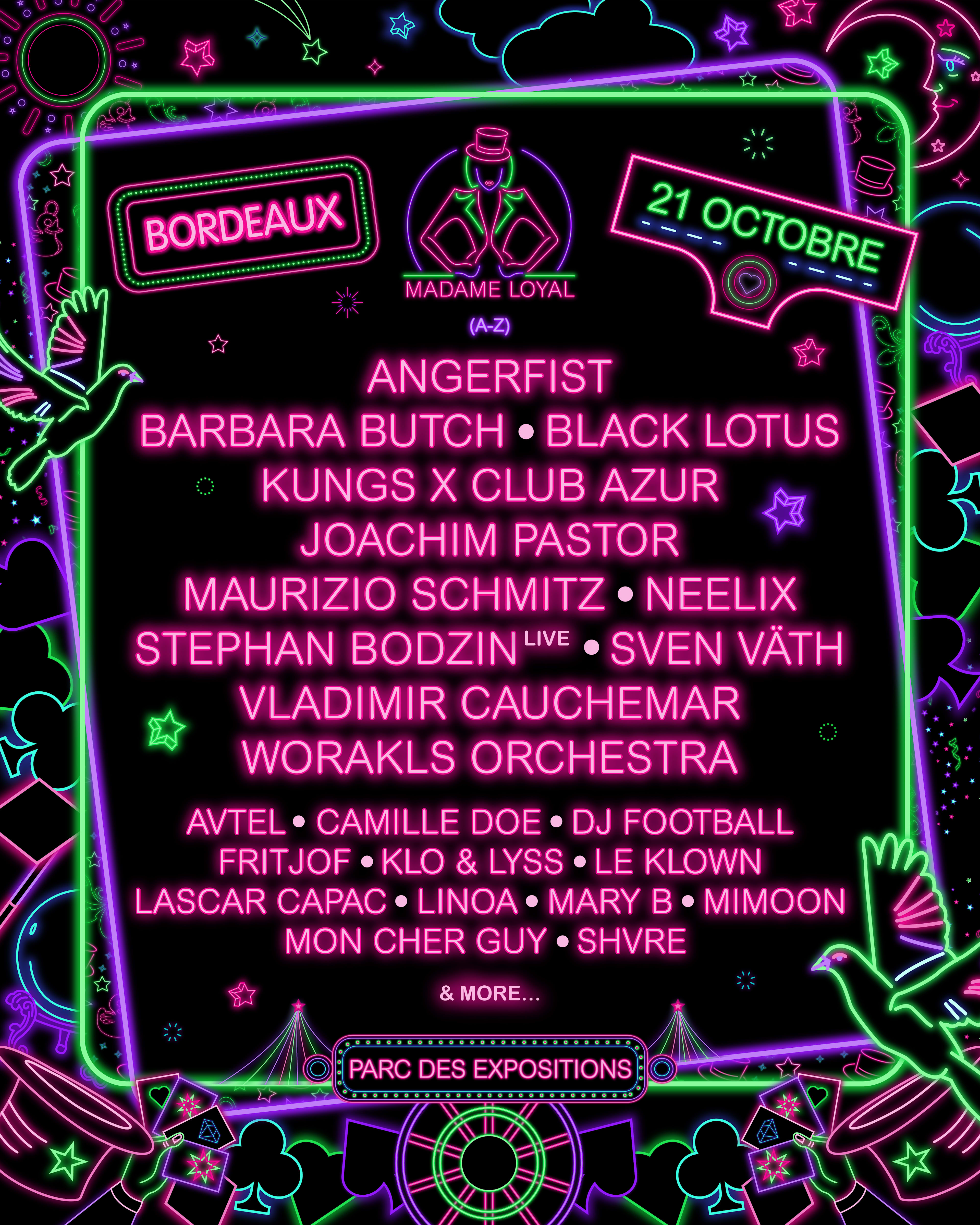 Madame Loyal Bordeaux - 21 Octobre