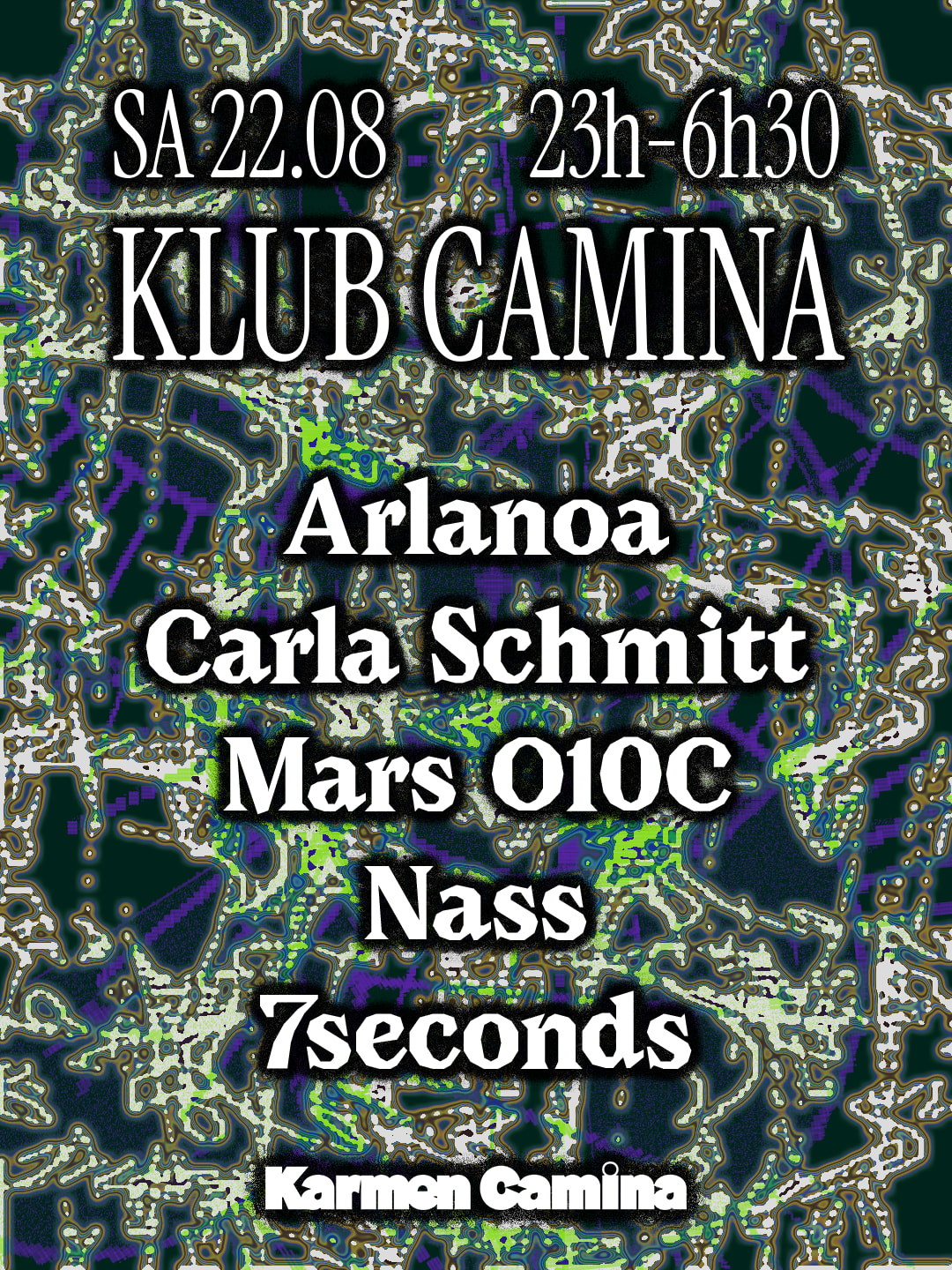 Klub Camina [Arlanoa, Carla Schmitt, Mars O10c, Nass &+]
