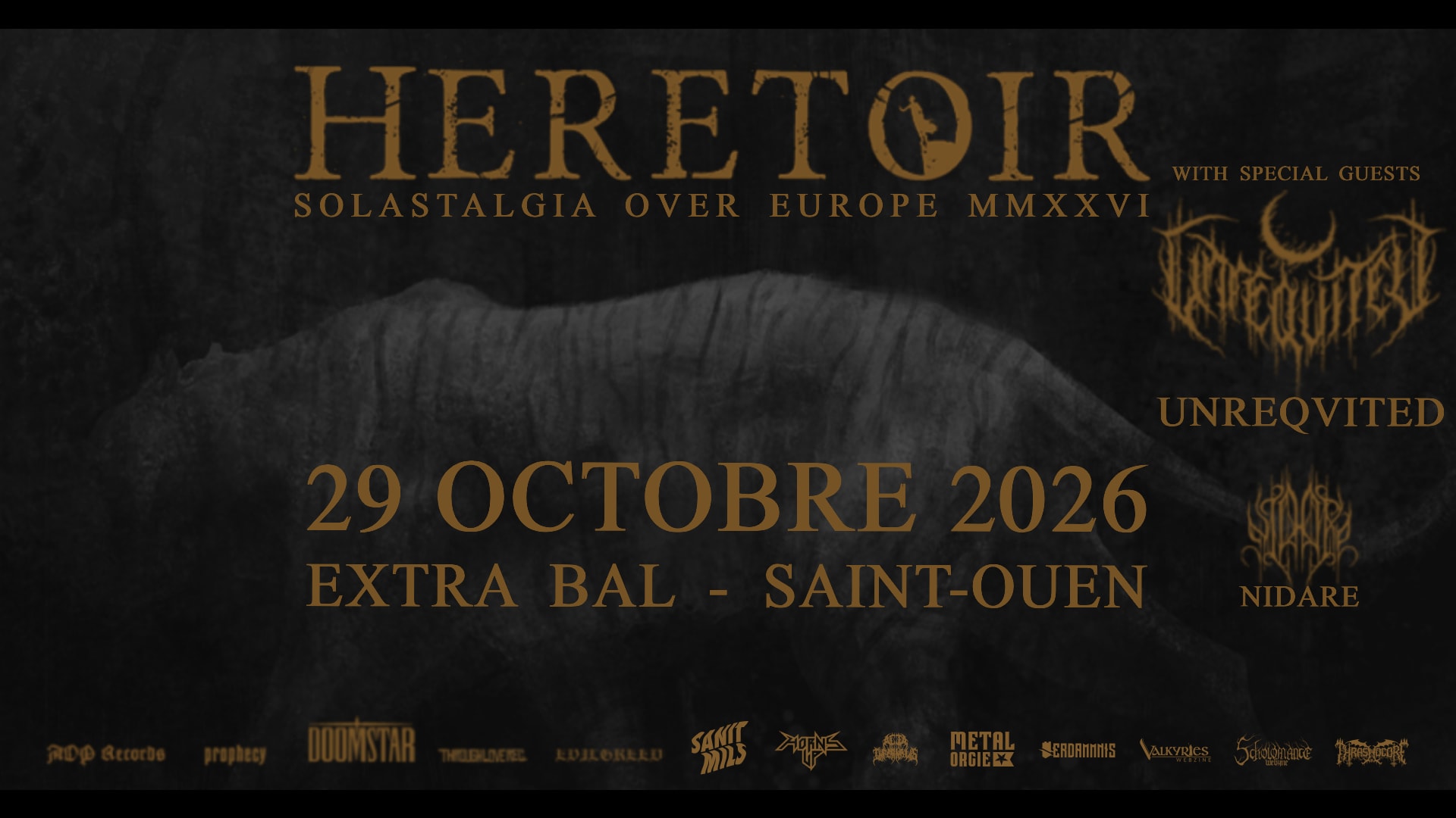 Heretoir + Very Special Guest : Unreqvited