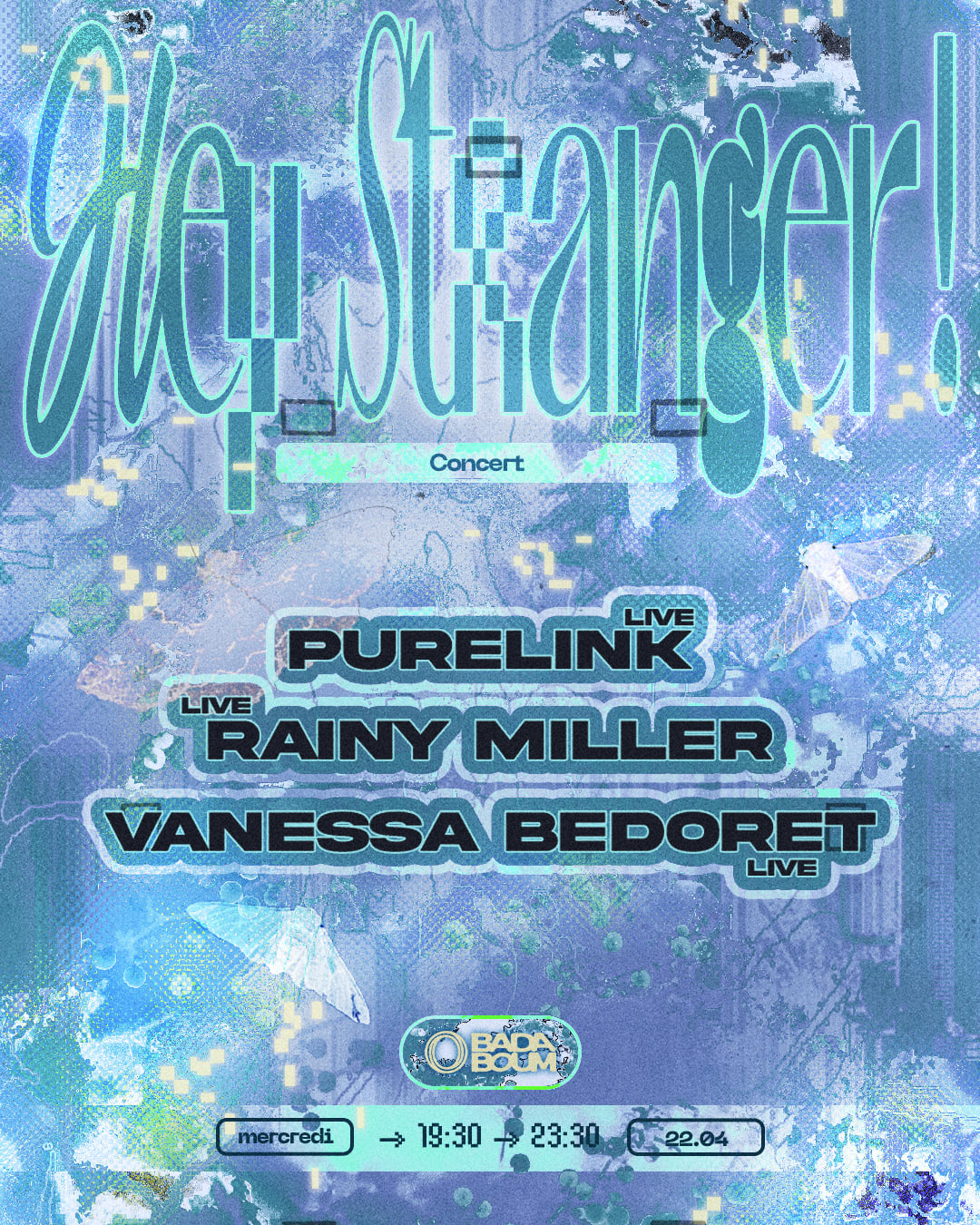 Hey Stranger! : Purelink, Rainy Miller, Vanessa Bedoret