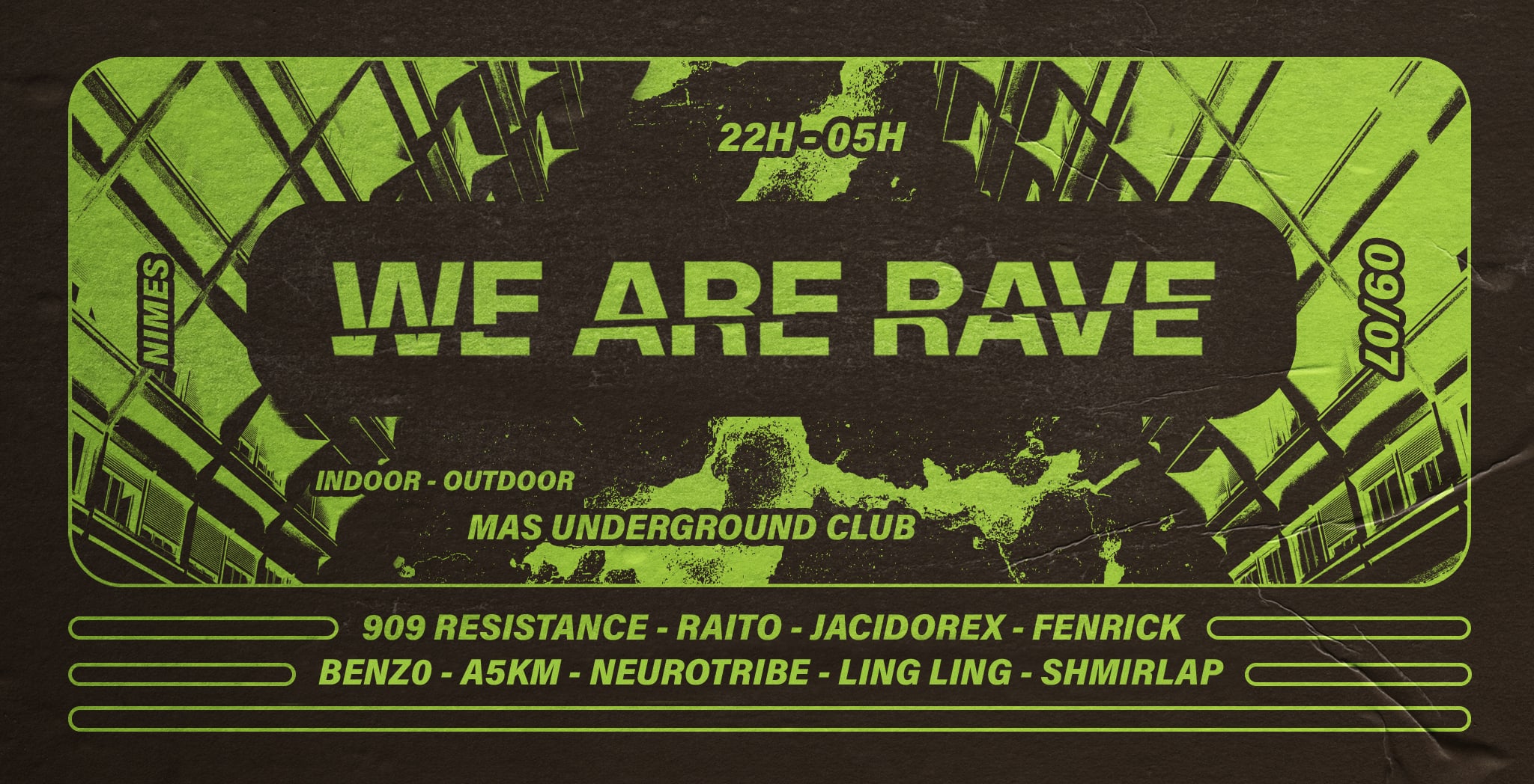 We Are Rave : Jacidorex, Ling Ling , Neurotribe, Raito...