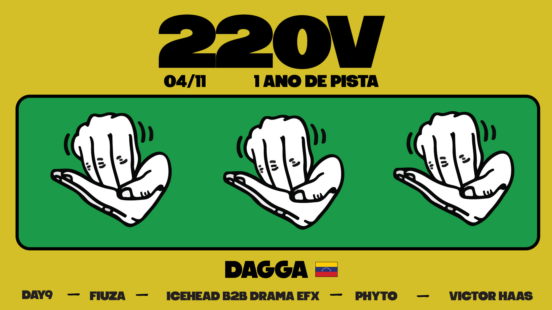 220v Com Dagga - 1 Ano De Pista!
