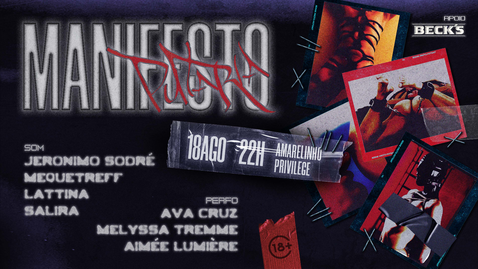 Manifesto Putaria - 18/08 @ Cbx