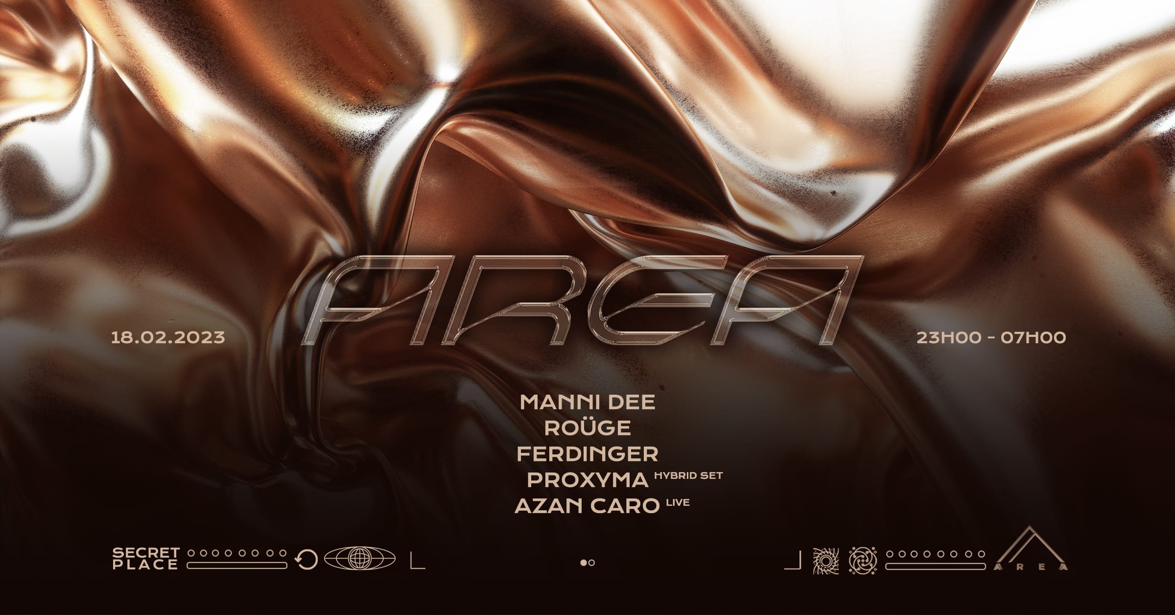 Area : Manni Dee, Roüge, Ferdinger, Proxyma, & Azan Caro