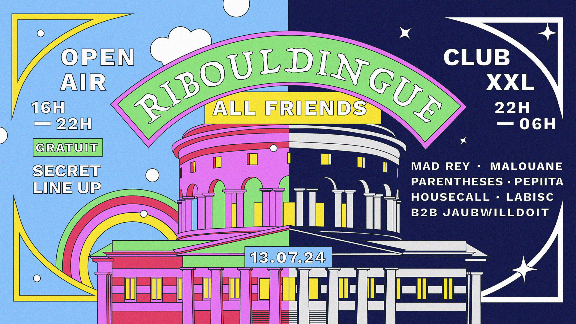La Ribouldingue & Friends - Free All Day & Club Xxl