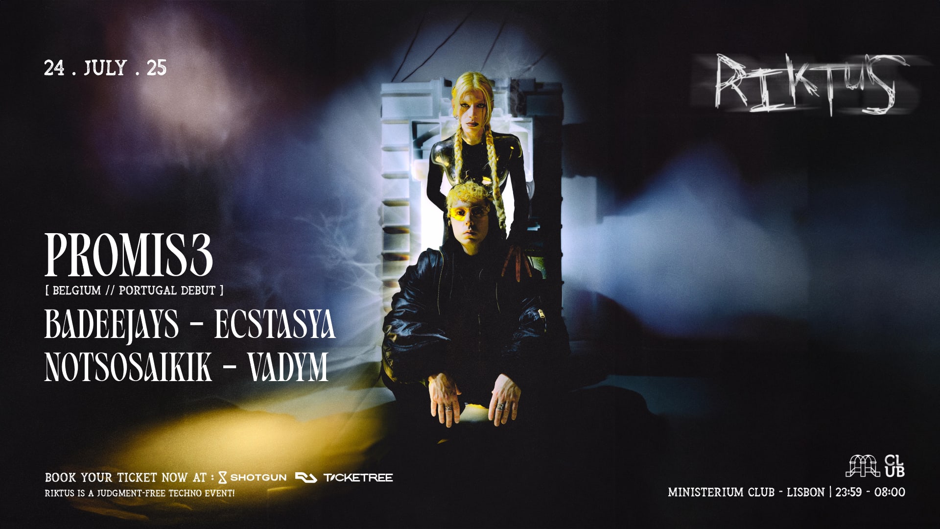 Riktus With Promis3 (Live Hybrid) - Portugal Debut