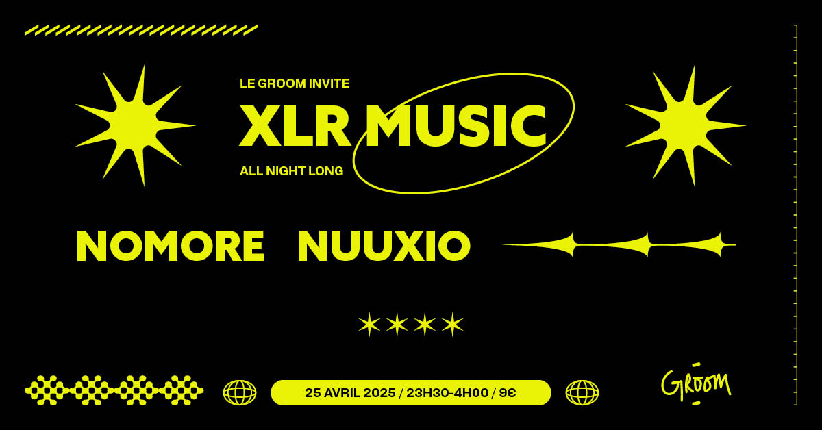 Groom Invite Xlr Music :  Nomore & Nuuxio