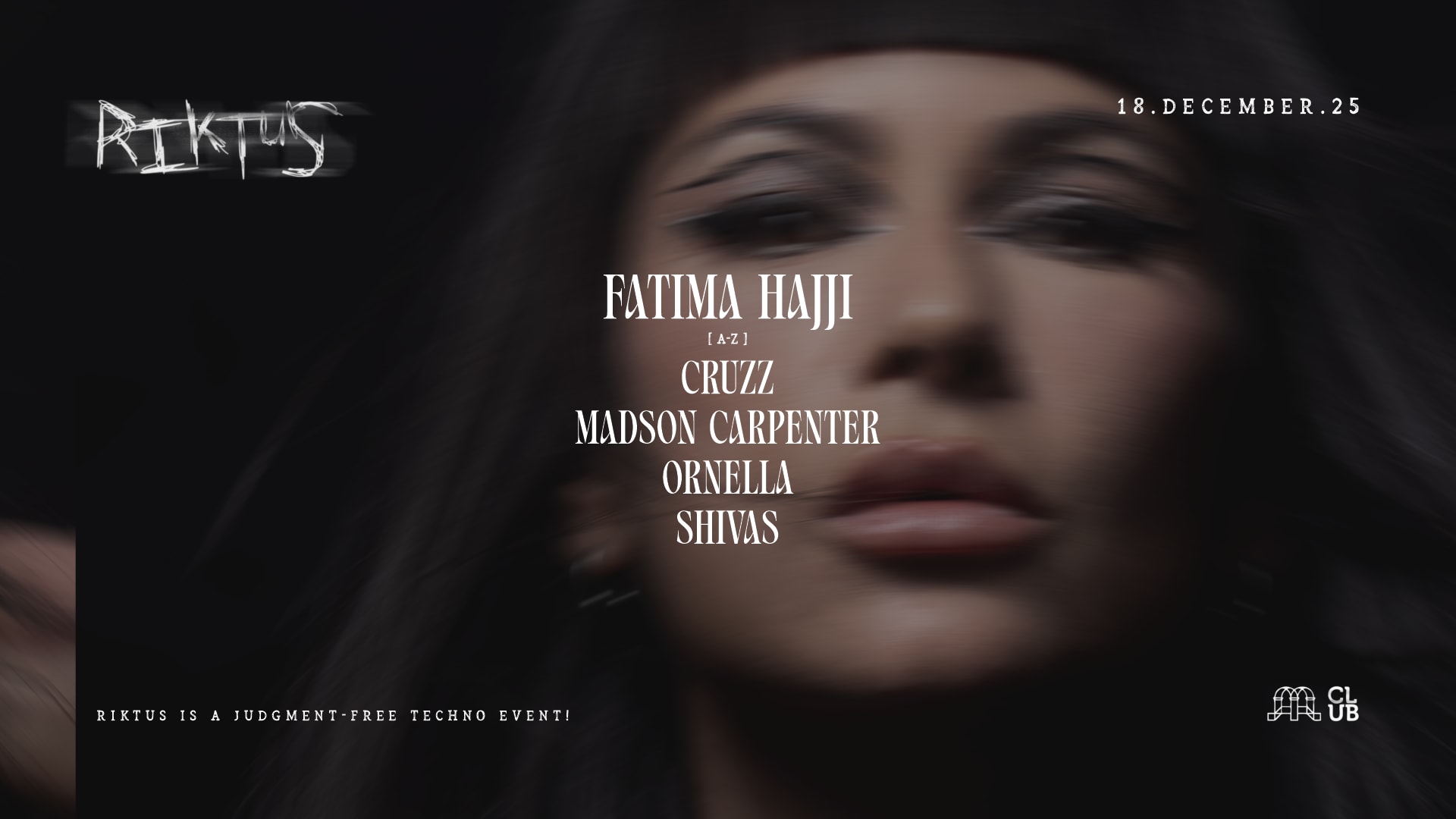 (Sold-Out) Riktus With Fatima Hajji