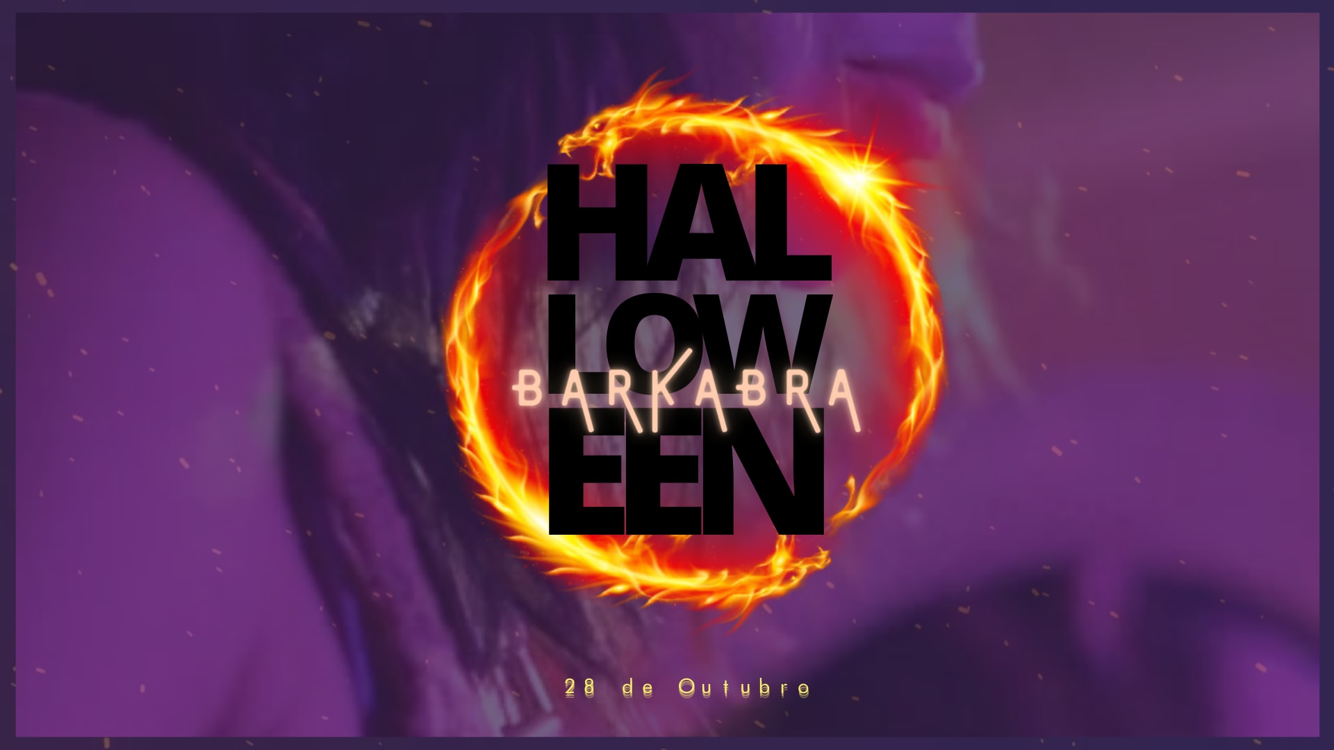 Halloween Barkabra 'open Bar'