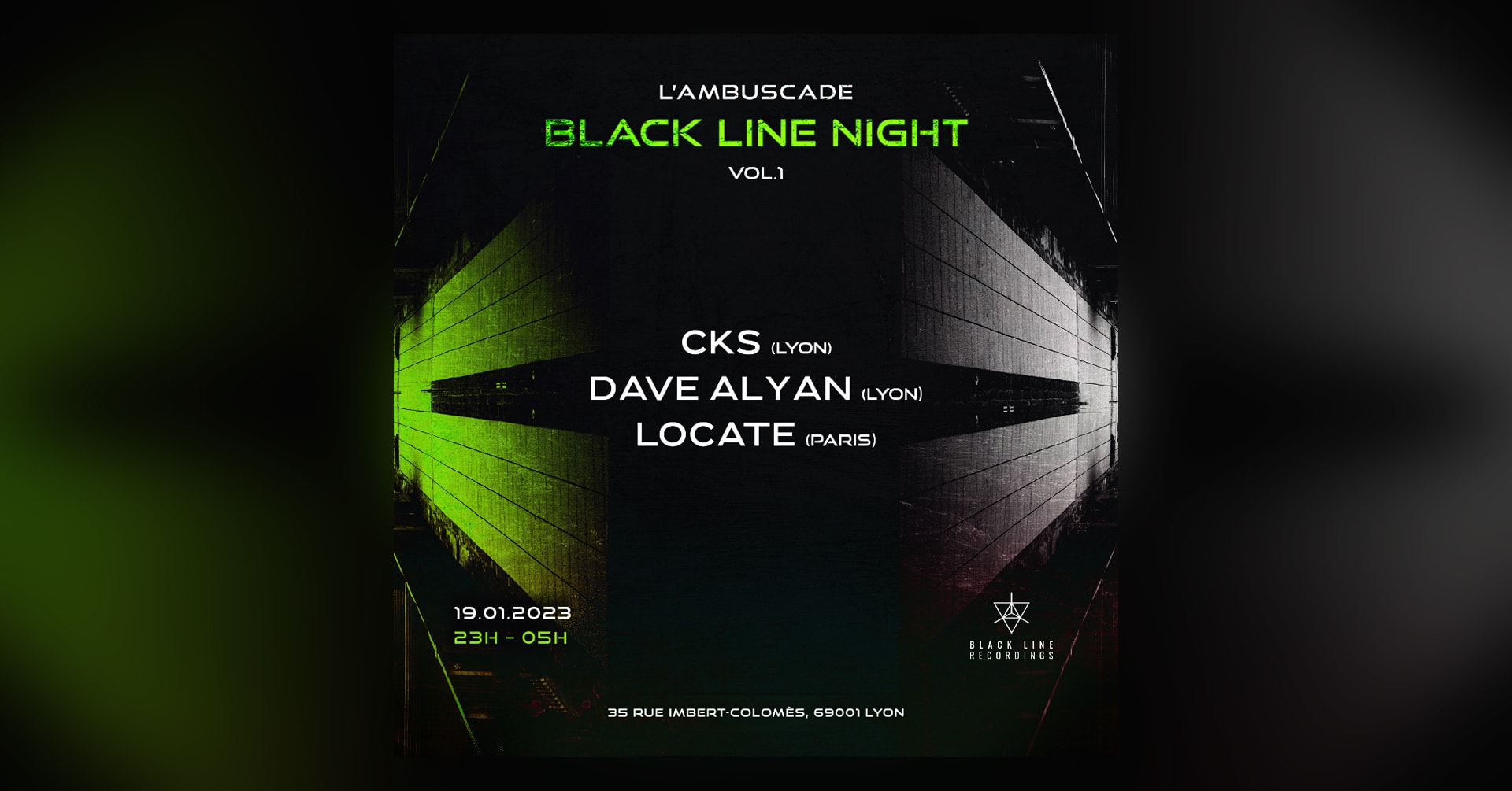 Black Line Night