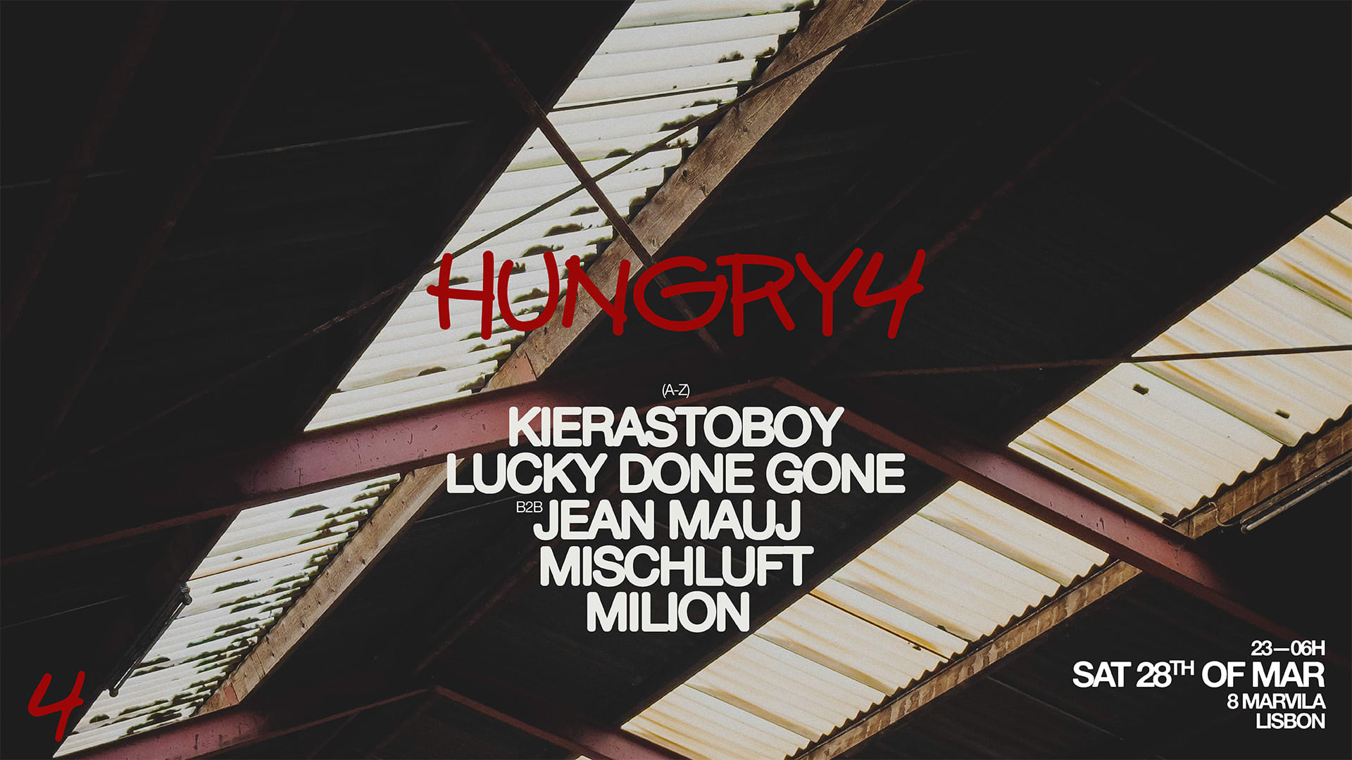 Hungry4 At 8 Marvila Ps. Mischluft, Milion & More
