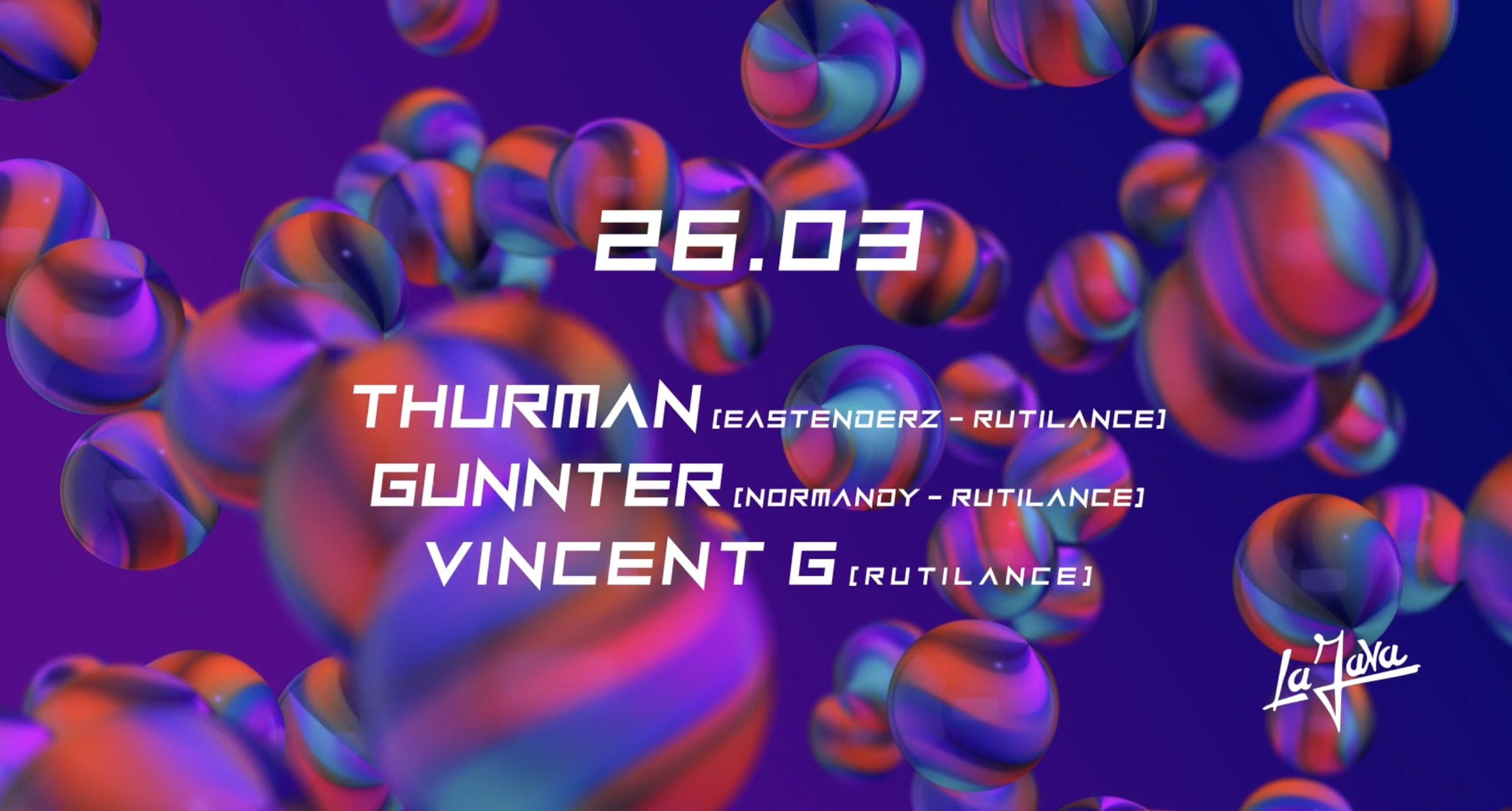 La Java : Thurman / Gunnter / Vincent G