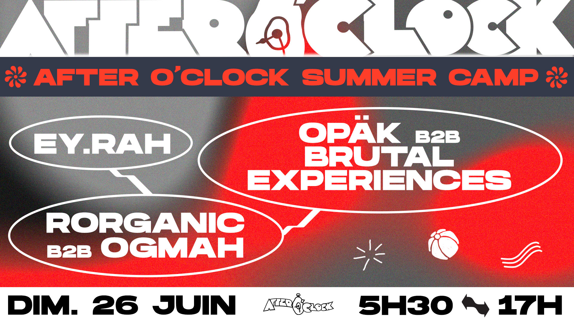 Askorn Records X After O'clock Summer Camp : Ey.Rah, Opäk, Rorganic...