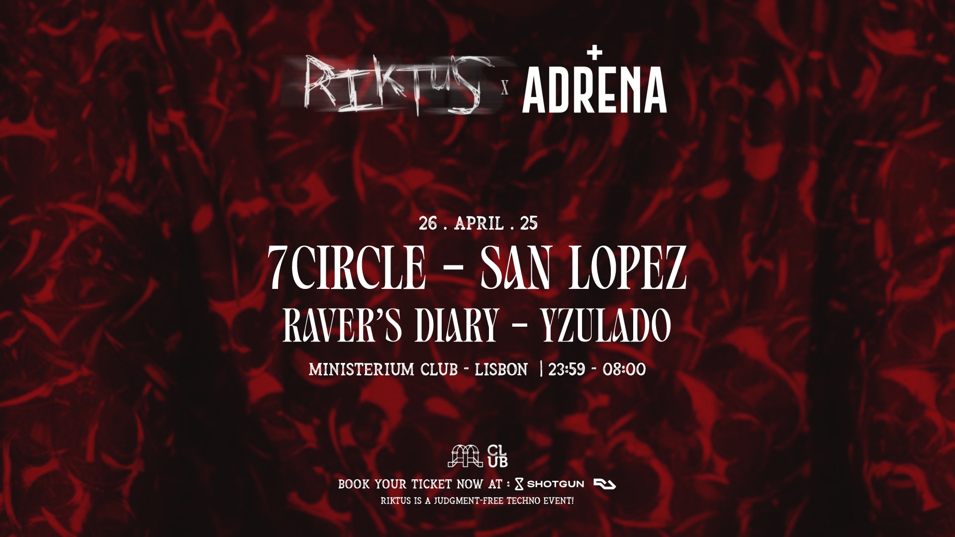 Adrena By Riktus With 7circle (It), San Lopez (Es) And More