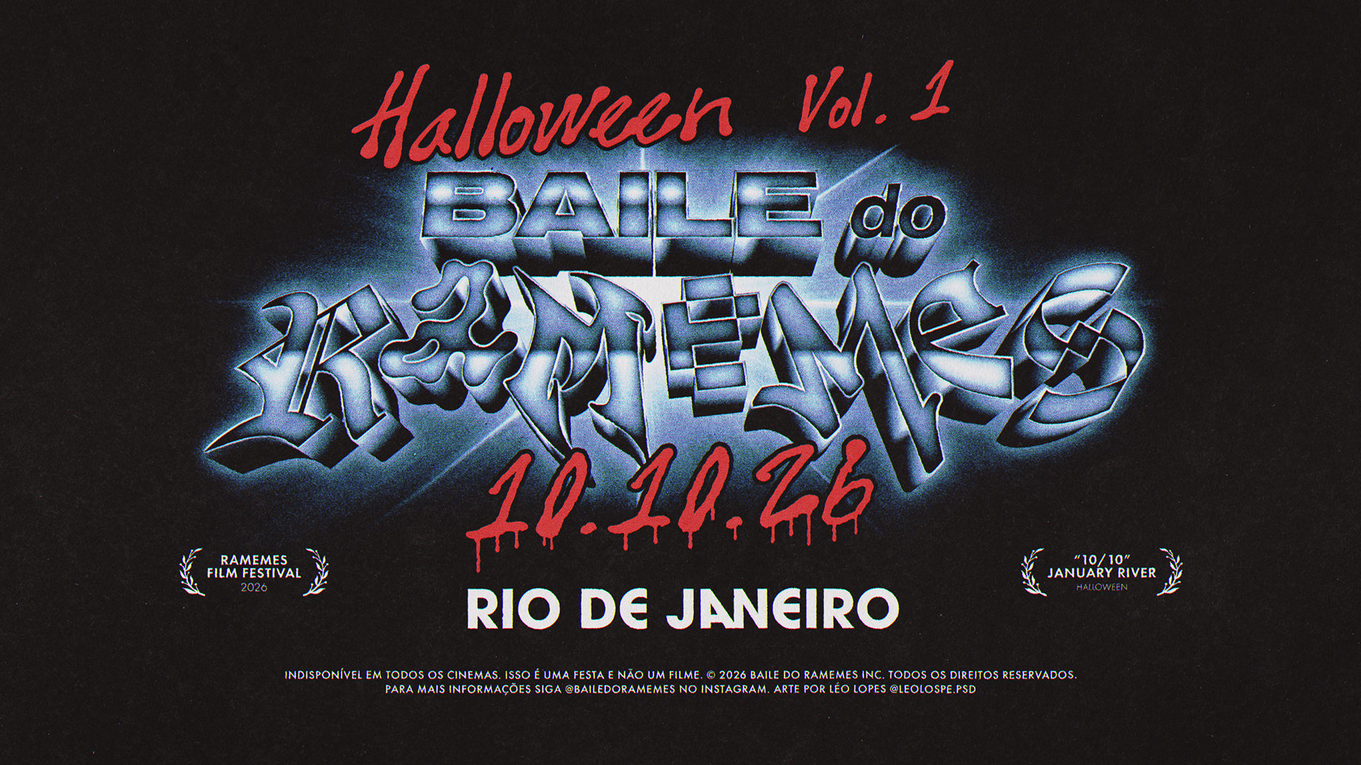 Baile Do Ramemes Halloween Rj
