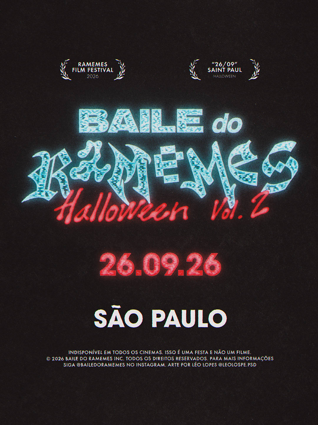 Baile Do Ramemes Halloween Sp