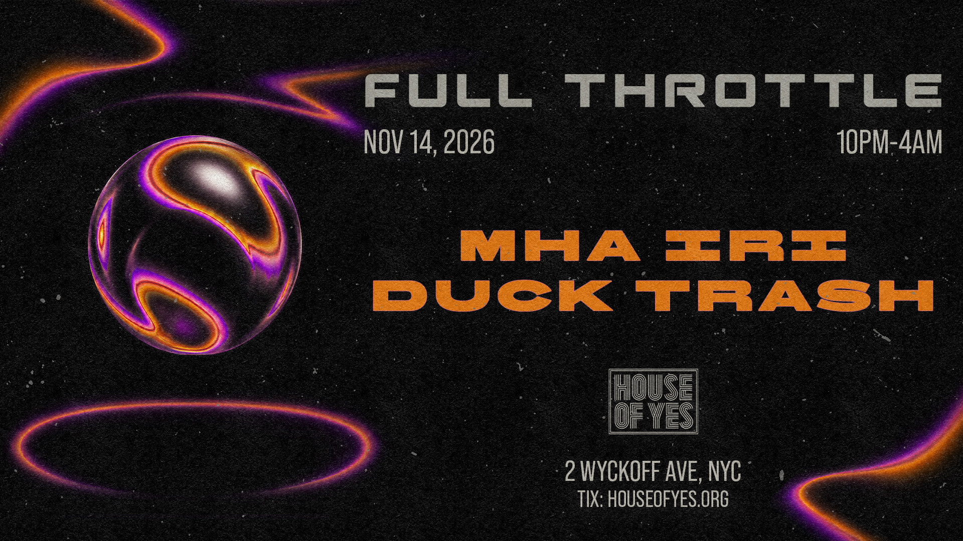 Full Throttle: Mha Iri + Duck Trash
